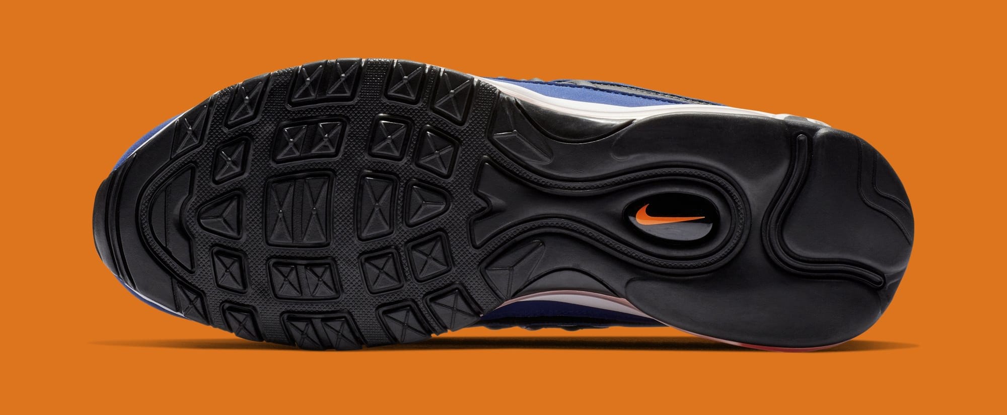 Nike Air Max 98 &#x27;White/Deep Royal Blue-Total Orange-Black&#x27; CD1536-100 (Bottom)