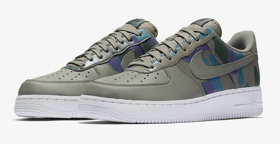 Nike air force 1 07 outlet lv8 country camo pack white
