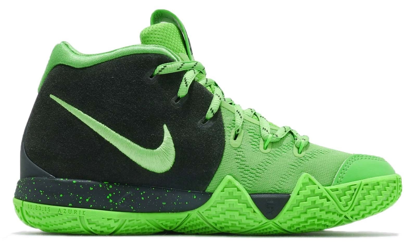 Nike Kyrie 4 GS Spinach Green Release Date AA2897-333 Medial