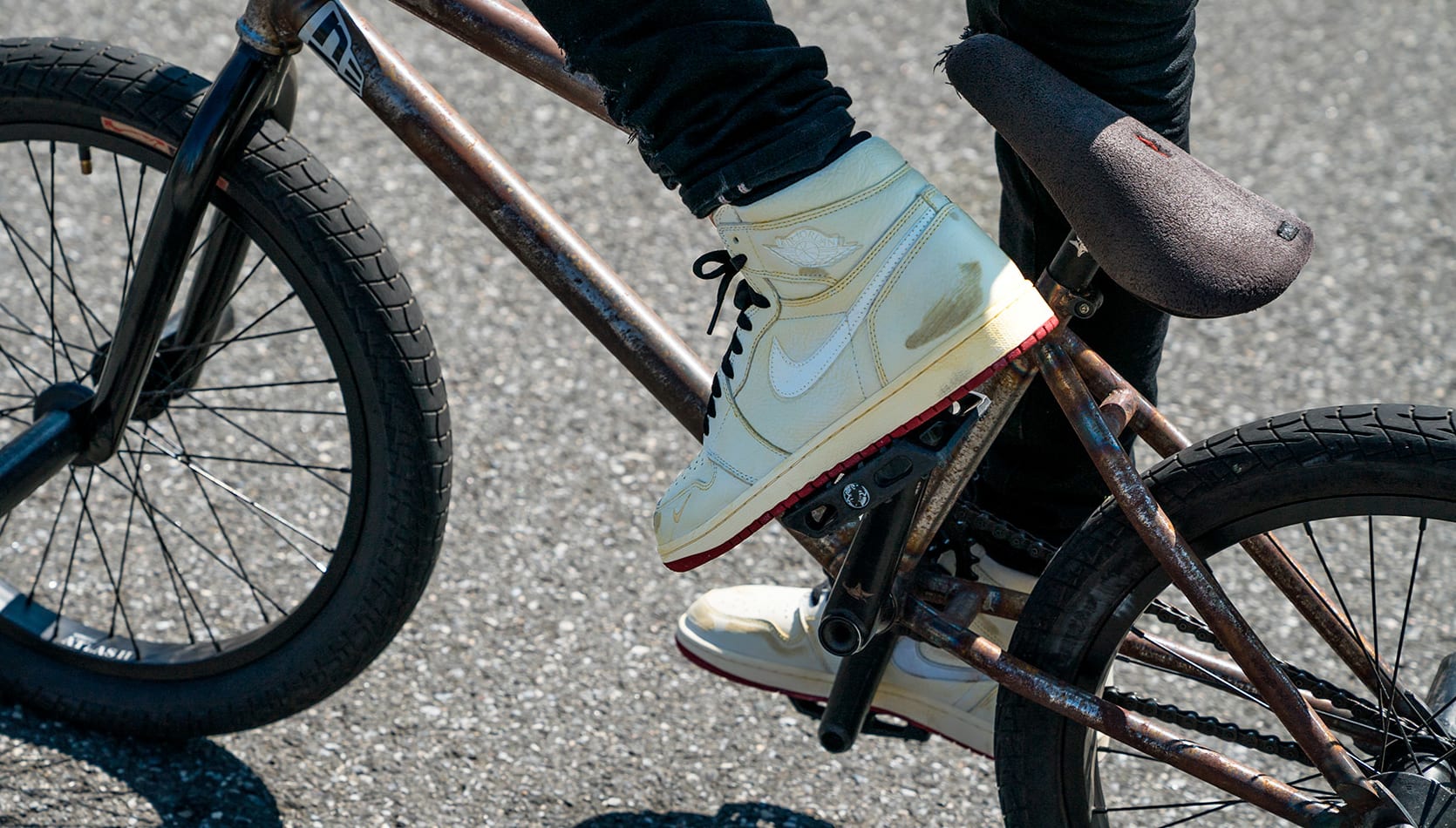 Nigel Sylvester x Air Jordan 1 High OG (On-Foot)