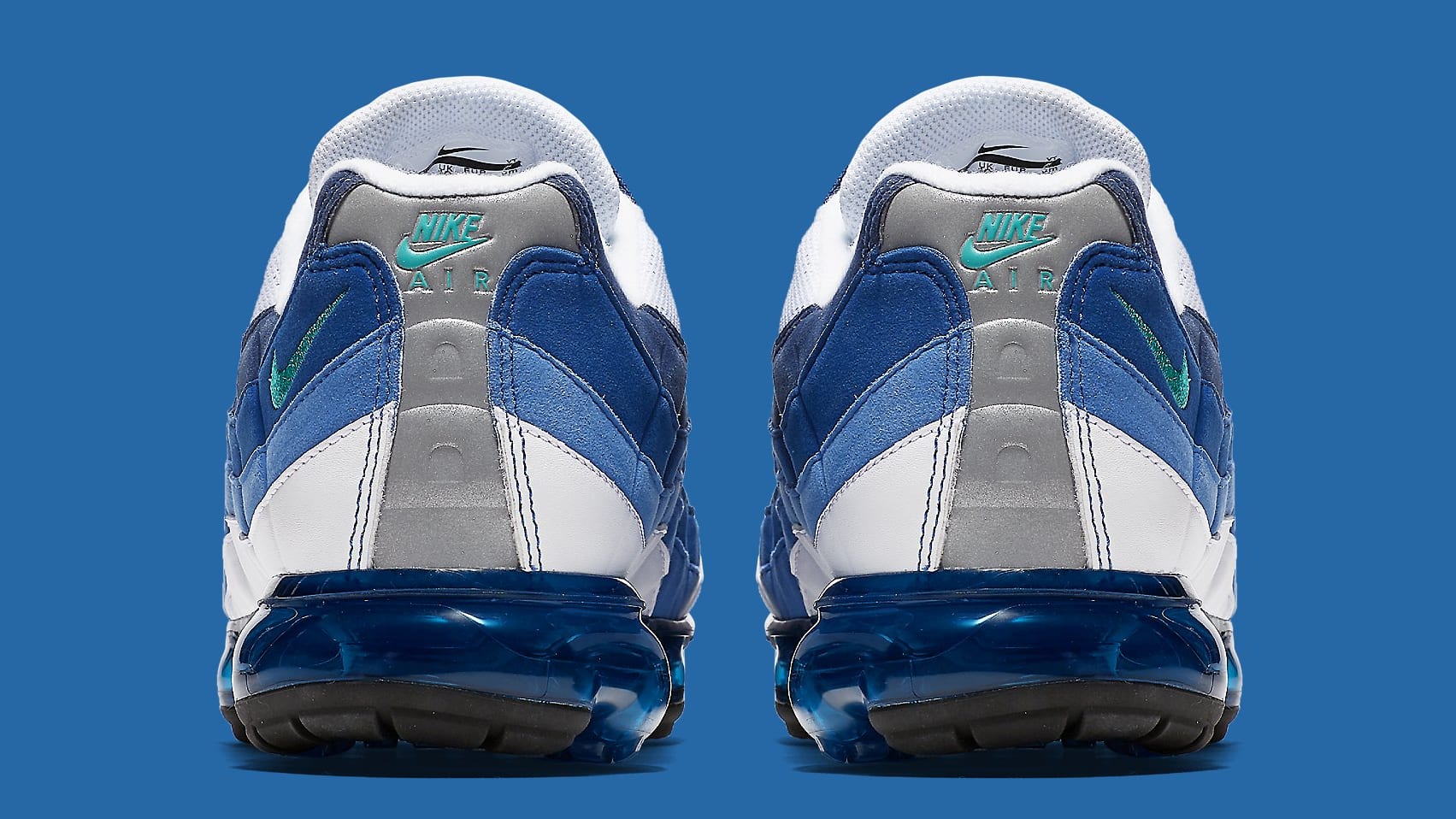 Nike Air VaporMax 95 Slate Release Date AJ7292-100 Heel
