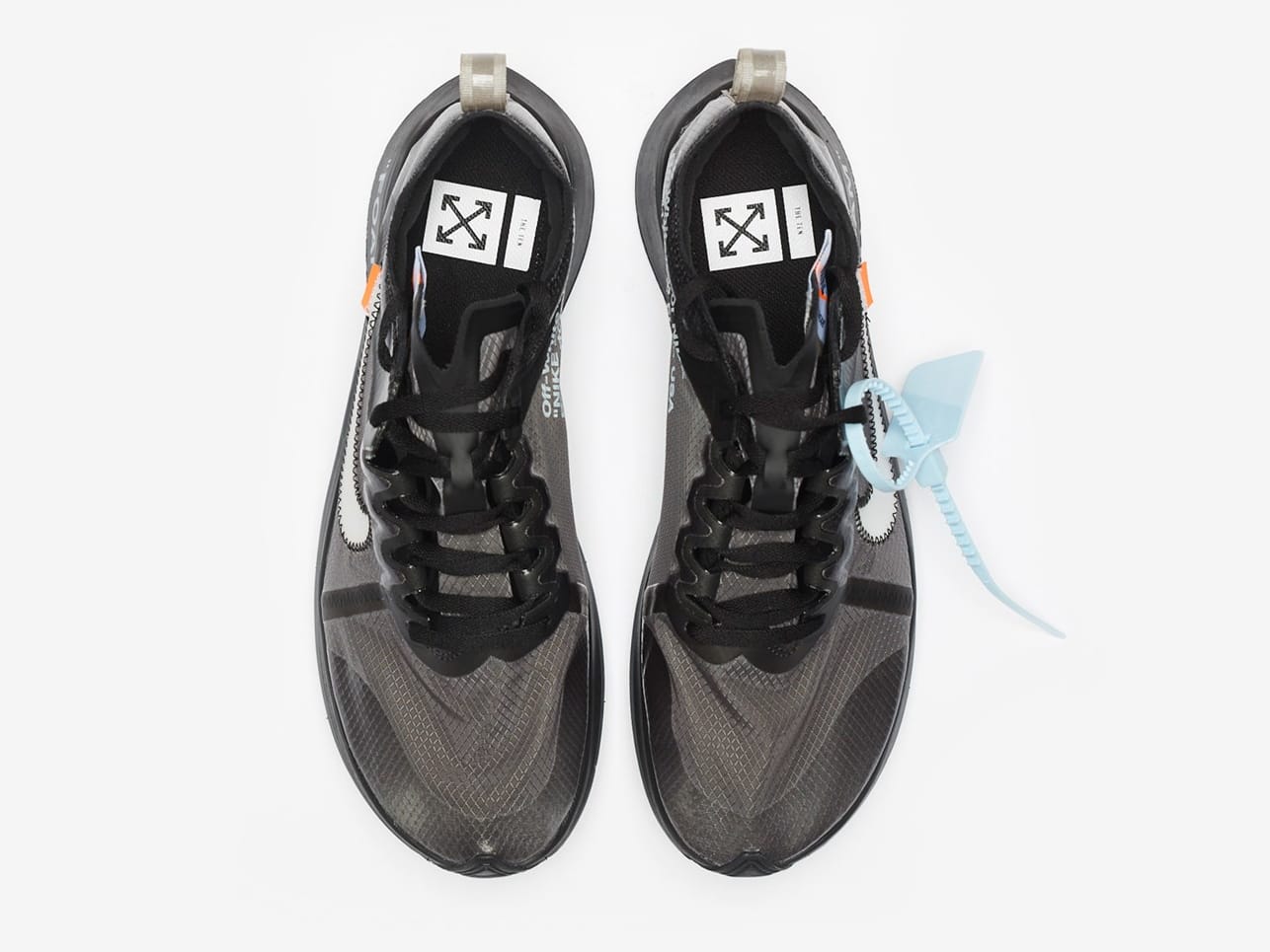 Off-White x Nike Zoom Fly SP AJ4588-001 &#x27;Black/White-Cone&#x27; Release Date
