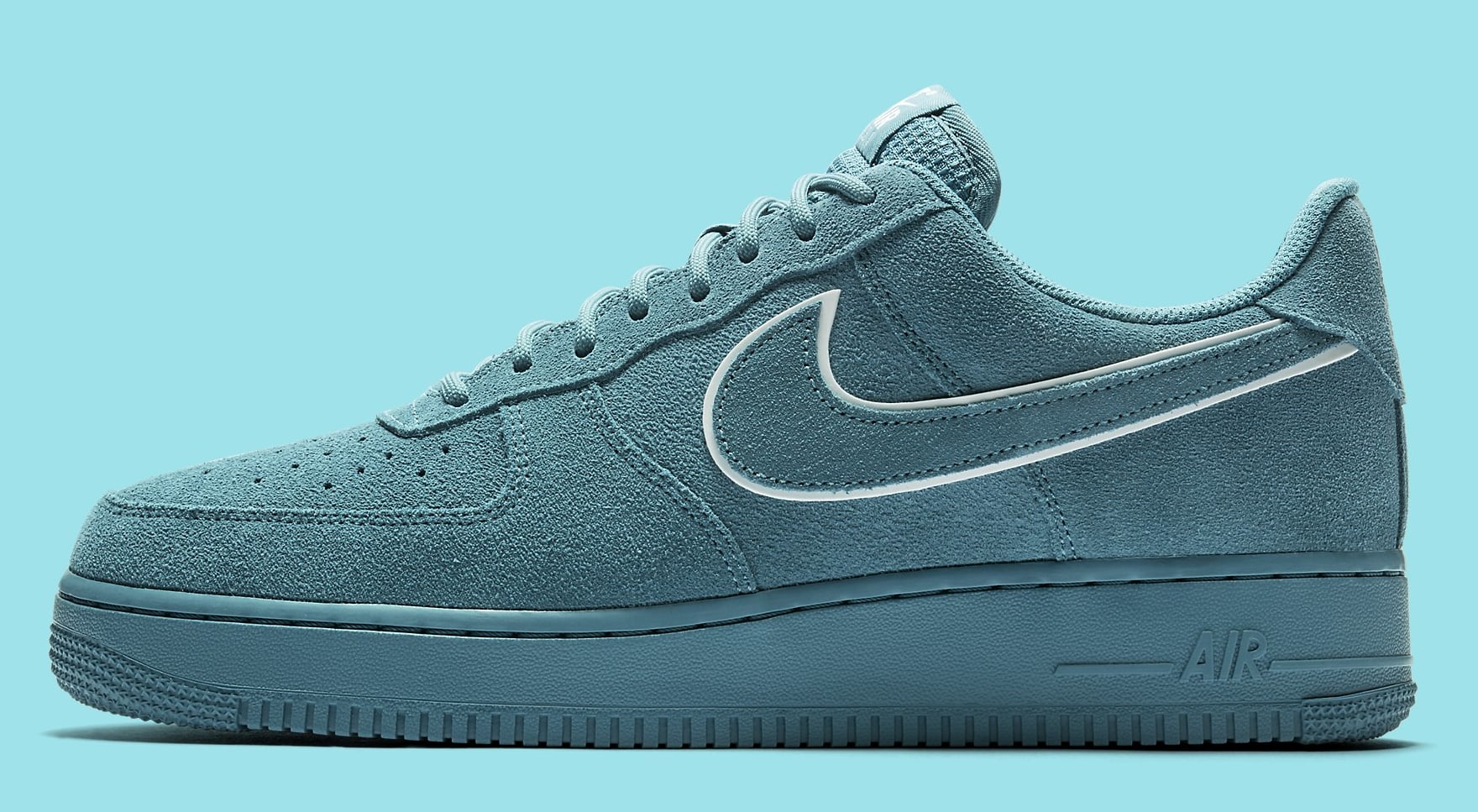 Nike Air Force 1 Suede AA1117-400 (Lateral)