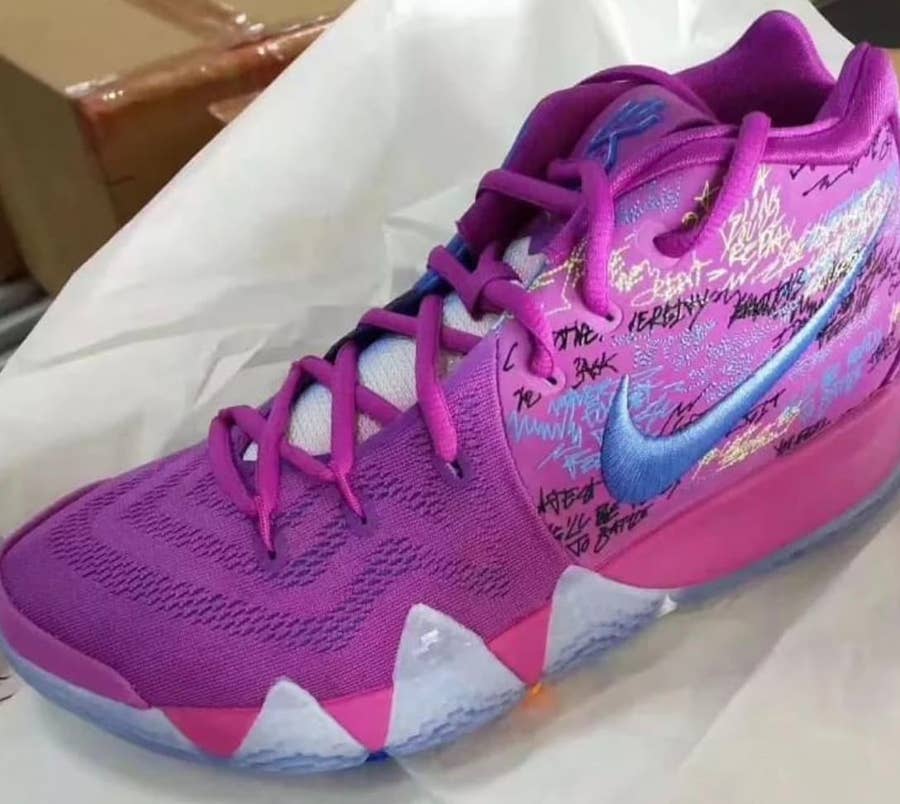 Multicolor kyrie 4 clearance