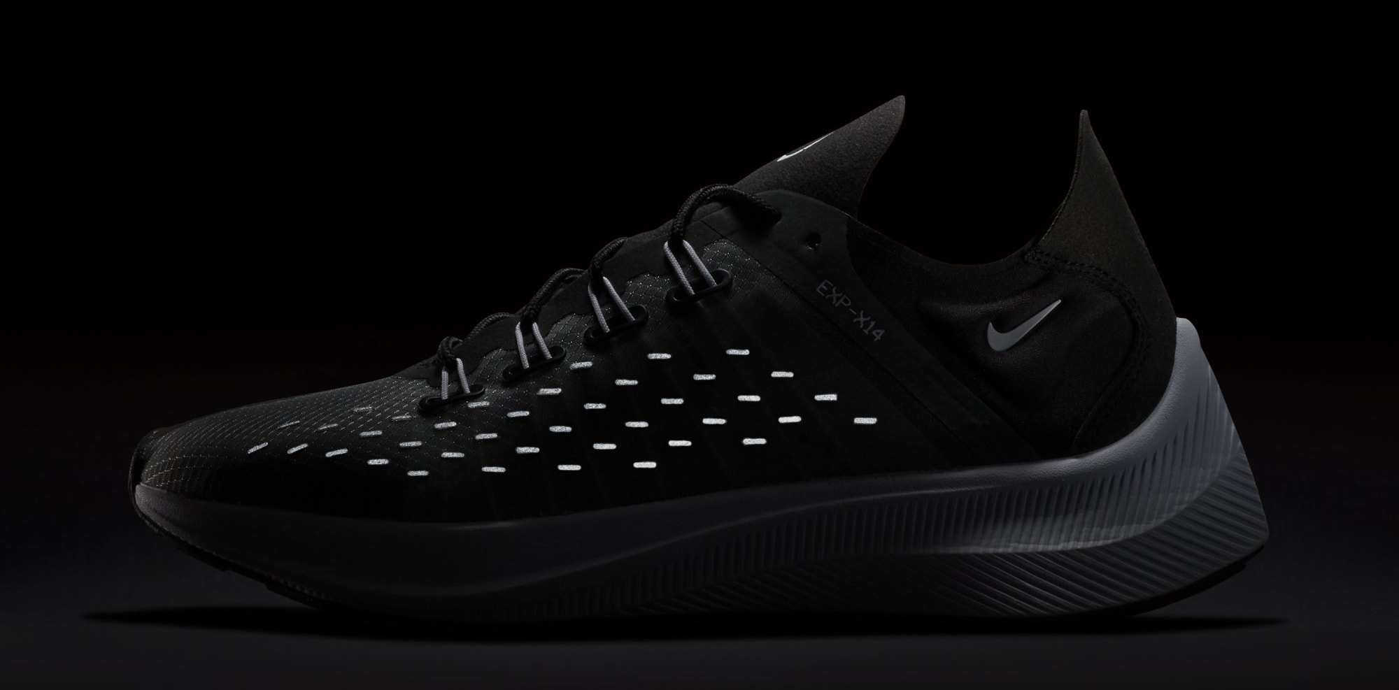 Nike WMNS EXP-X14 &#x27;Black/White/Wolf Grey&#x27; AO3170-001 (Reflective)