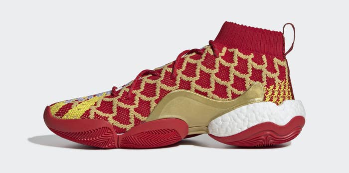 Pharrell x Adidas Crazy BYW &#x27;Chinese New Year&#x27; EE8688 (Medial)
