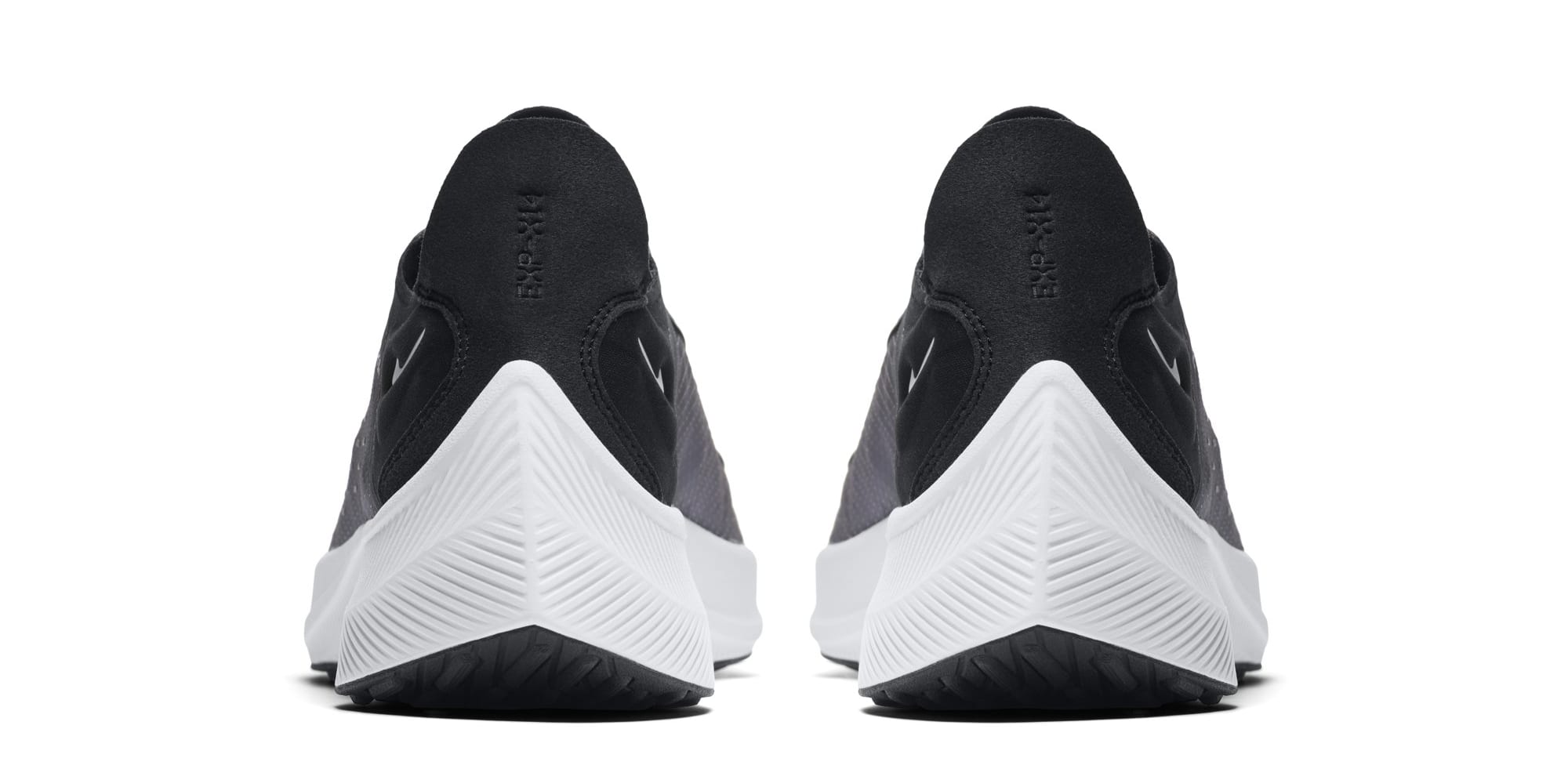 Nike WMNS EXP-X14 &#x27;Black/White/Wolf Grey&#x27; AO3170-001 (Heel)