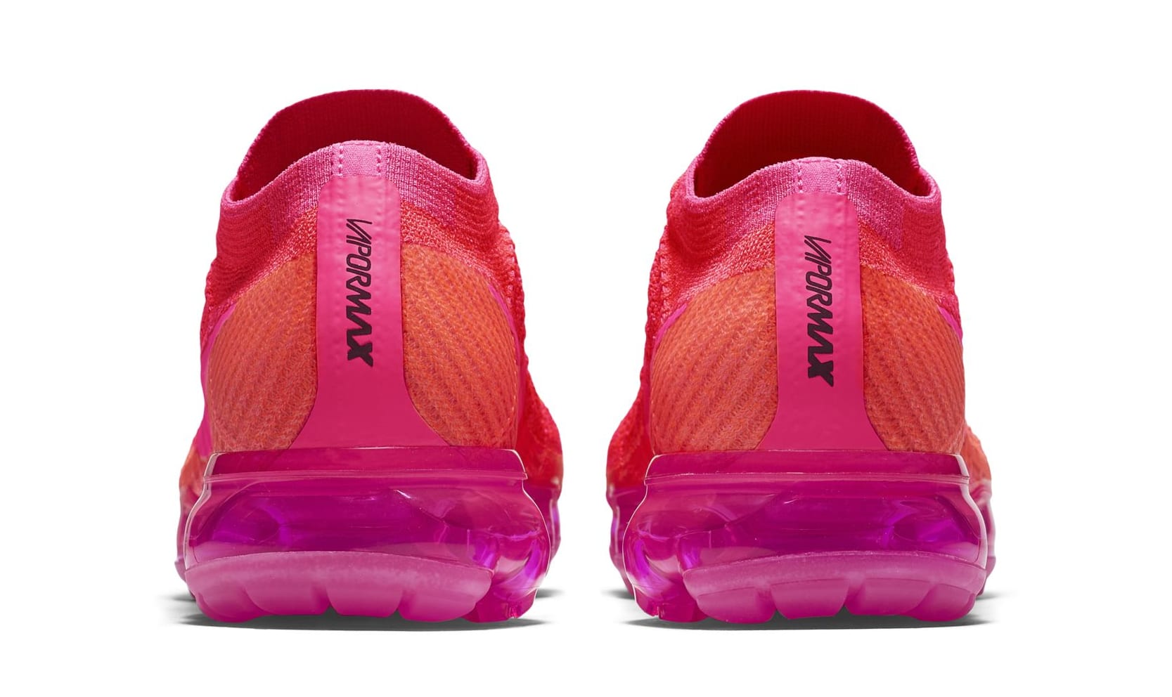 Nike Air Vapormax WMNS Bright Crimson/Hot Pink (Heel)