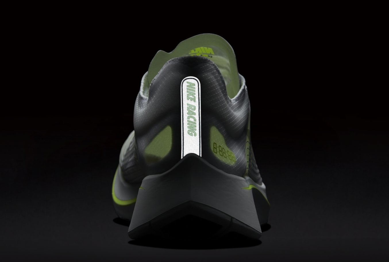 Nike Zoom Fly SP &#x27;White/Volt/Glow&#x27; AJ9282-107 (Reflective)
