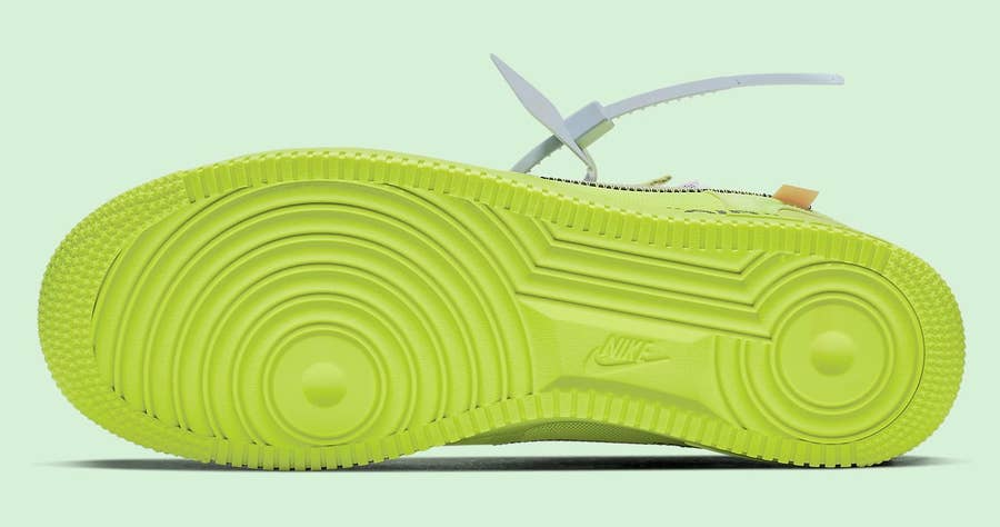 Off-White™ x Nike Air Force 1 Volt First Look