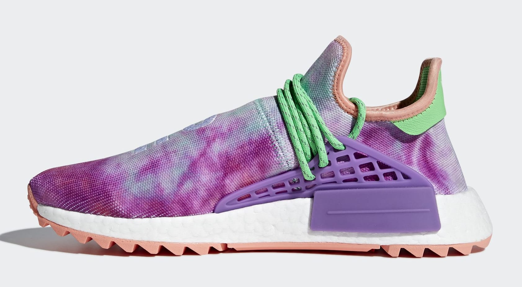 Pharrell x Adidas NMD HU Trail &#x27;Holi&#x27; AC7034 (Medial)