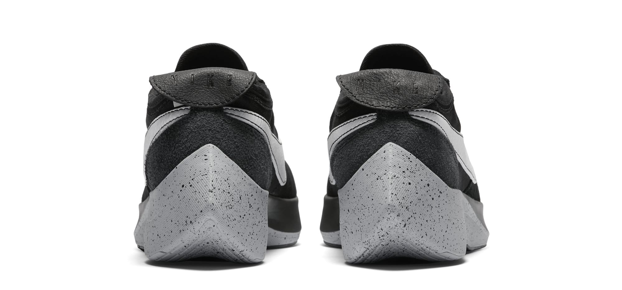 Nike Moon Racer &#x27;Black/White/Wolf Grey&#x27; AQ4121-001 (Heel)
