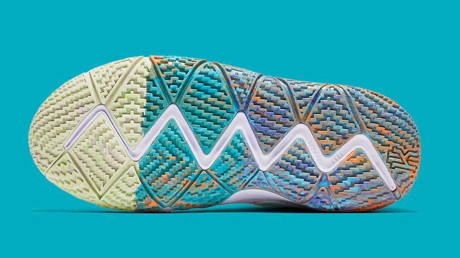 Kyrie 4 9s on sale multicolor