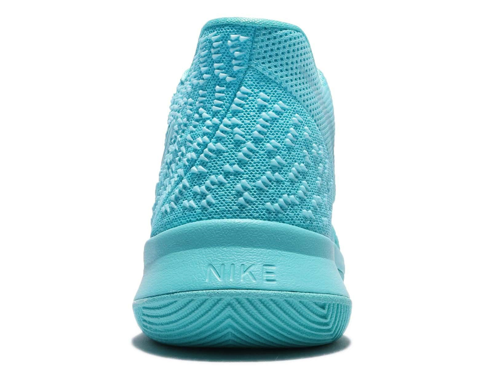 Nike Kyrie 3 GS Aqua Release Date Heel 859466-401