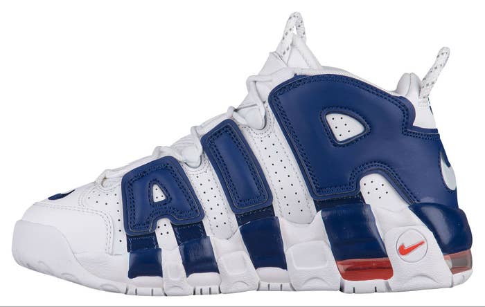 Nike Air More Uptempo Knicks Release Date Medial