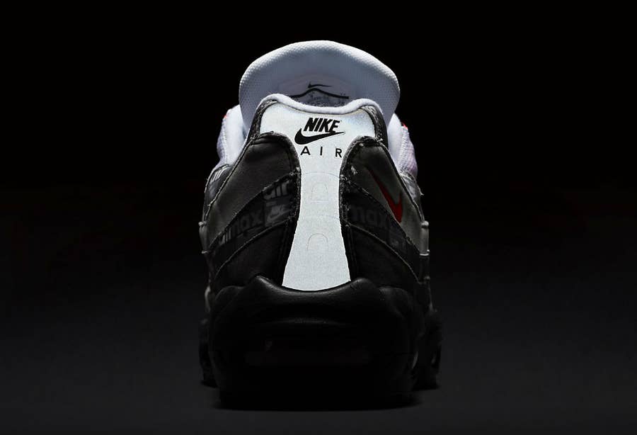 Nike air max 95 black/safety deals orange