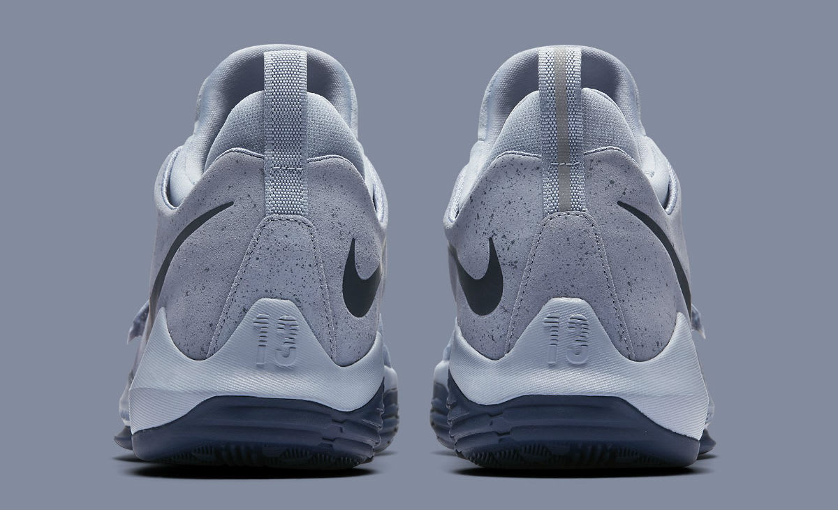 Nike PG 1 Glacier Grey Release Date Heel 878627-044