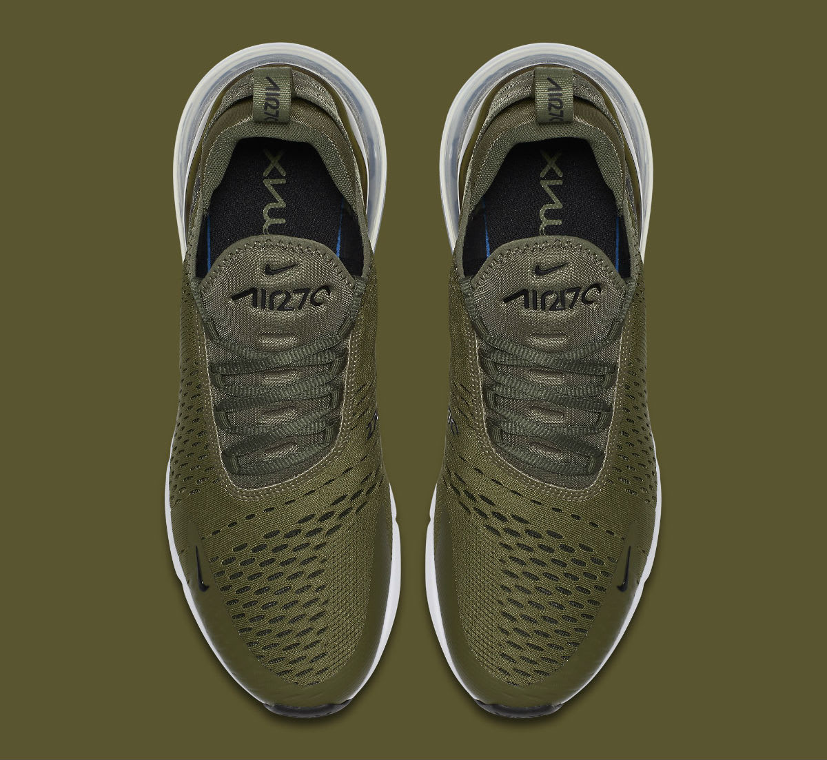 Nike Air Max 270 Olive Release Date AH8050-201 Top