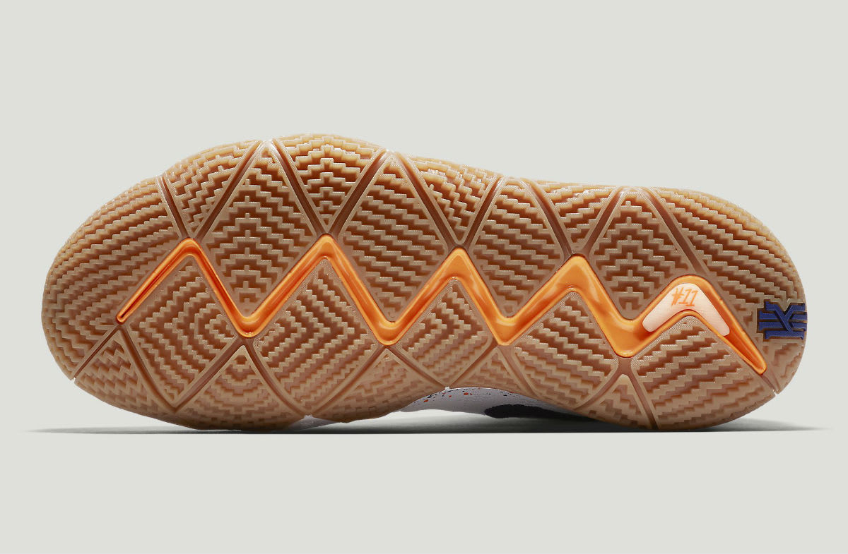 Nike Kyrie 4 Uncle Drew Release Date 943807-100 Sole