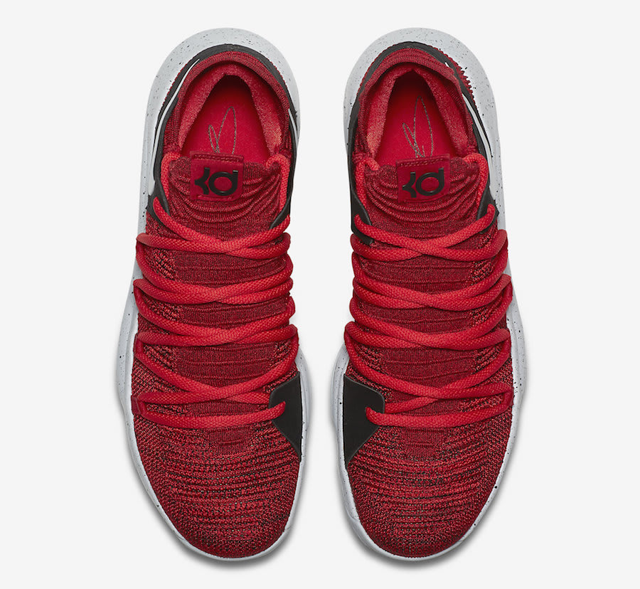 Nike KD 10 University Red Black Release Date Top 897816-600