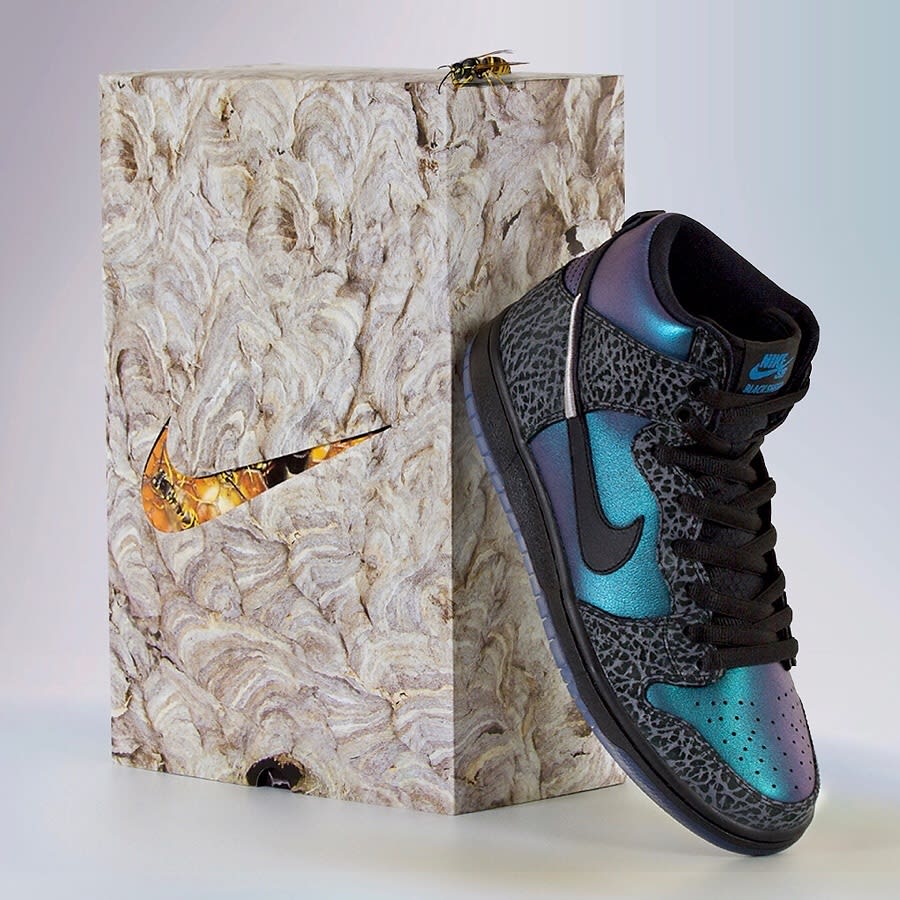 Black Sheep x Nike SB Dunk High &#x27;Black Hornet&#x27; (Box 2)