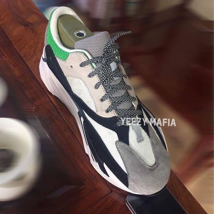 Adidas Yeezy Boost 700 Tan Green Front