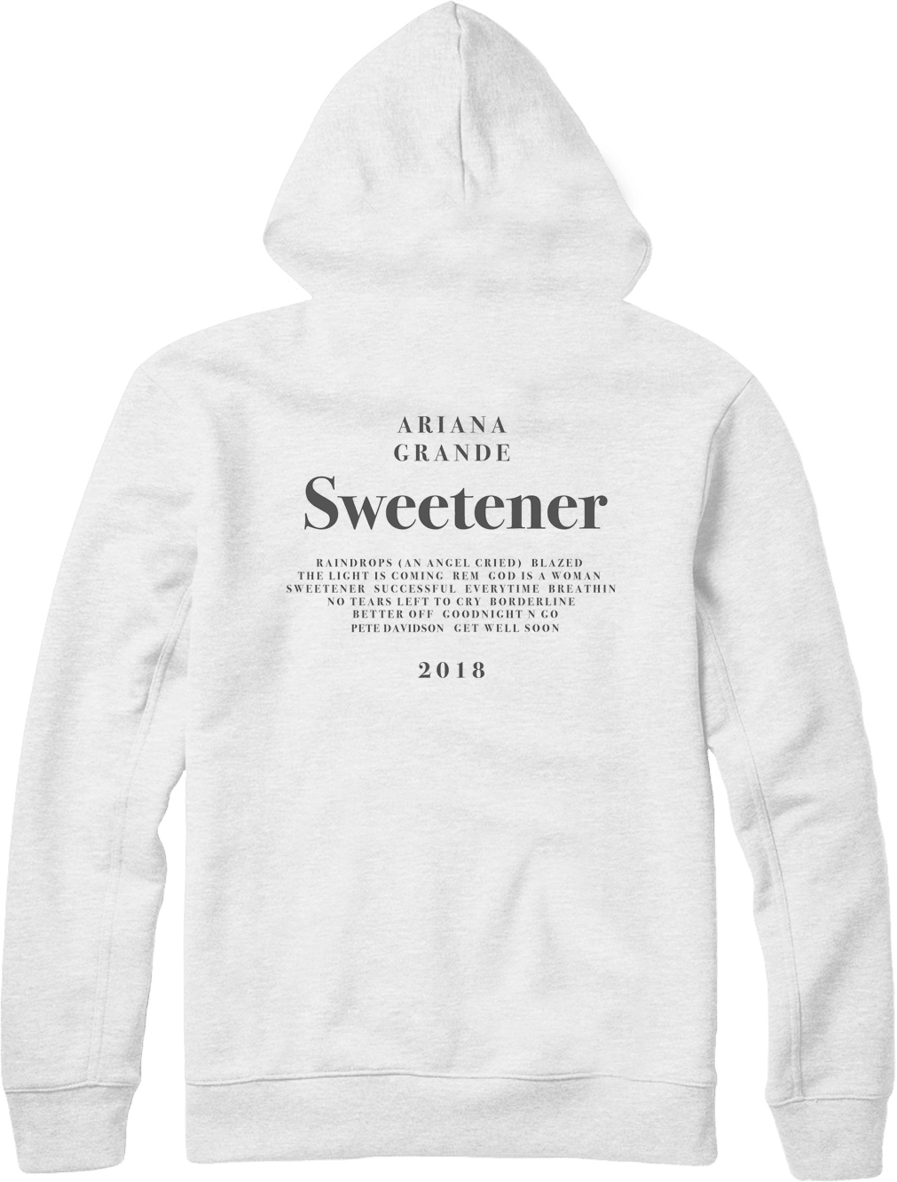 Sweetener Merch