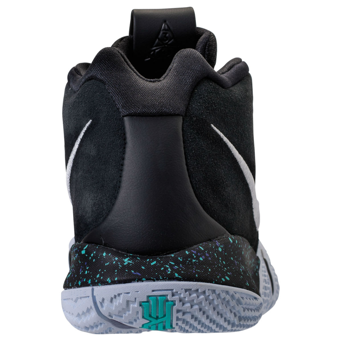 Nike Kyrie 4 Black White Release Date 943806-002 Heel