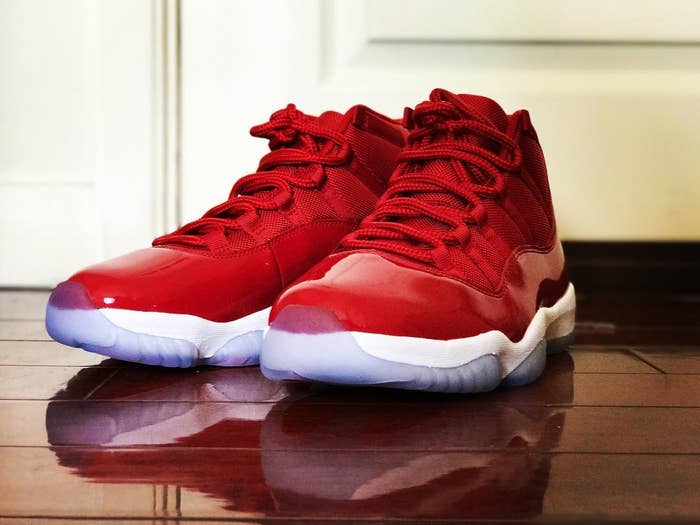 Air Jordan 11 Gym Red Release Date Front 378037-623