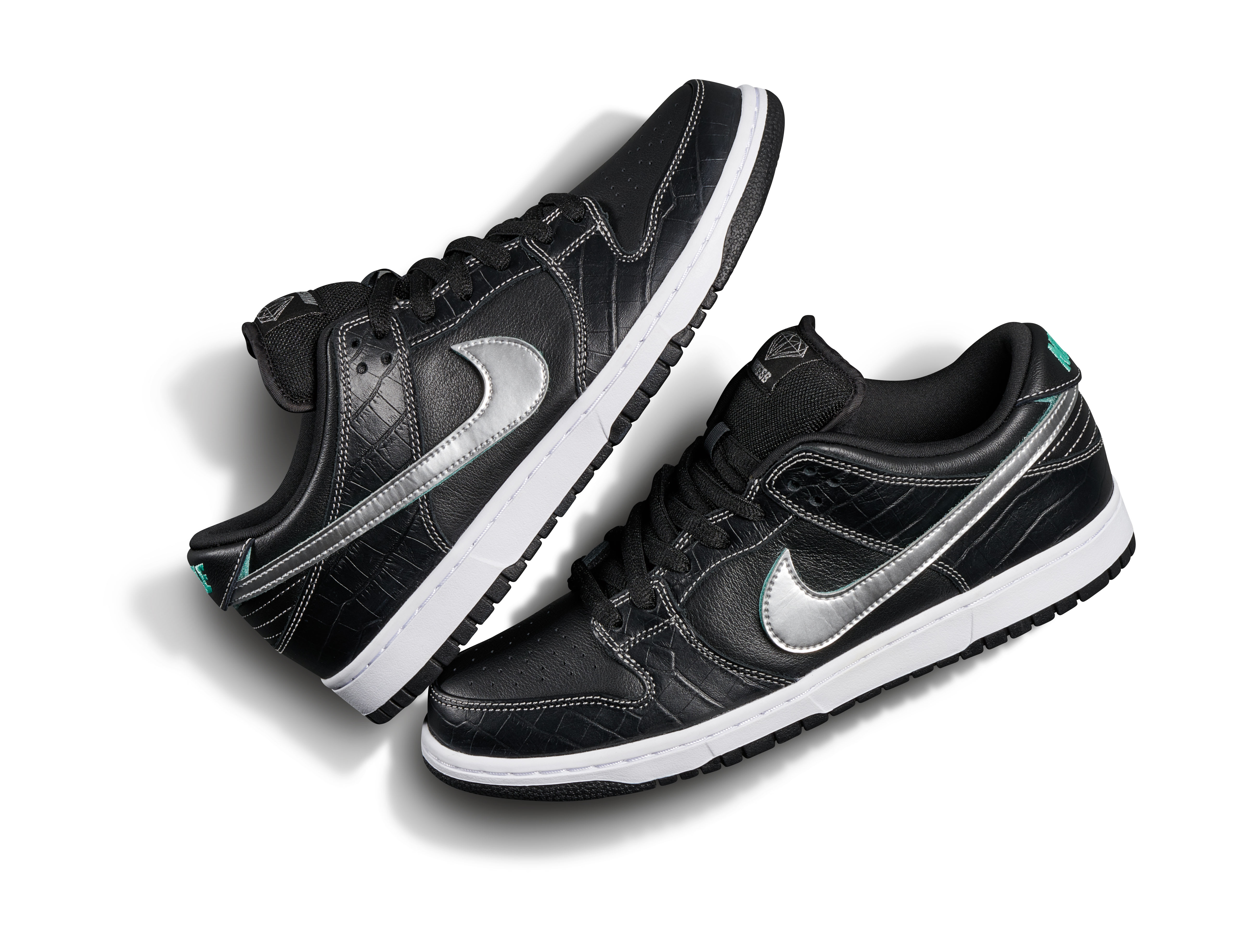 Release Details for the 'Black Diamond' SB Dunk Low | Complex