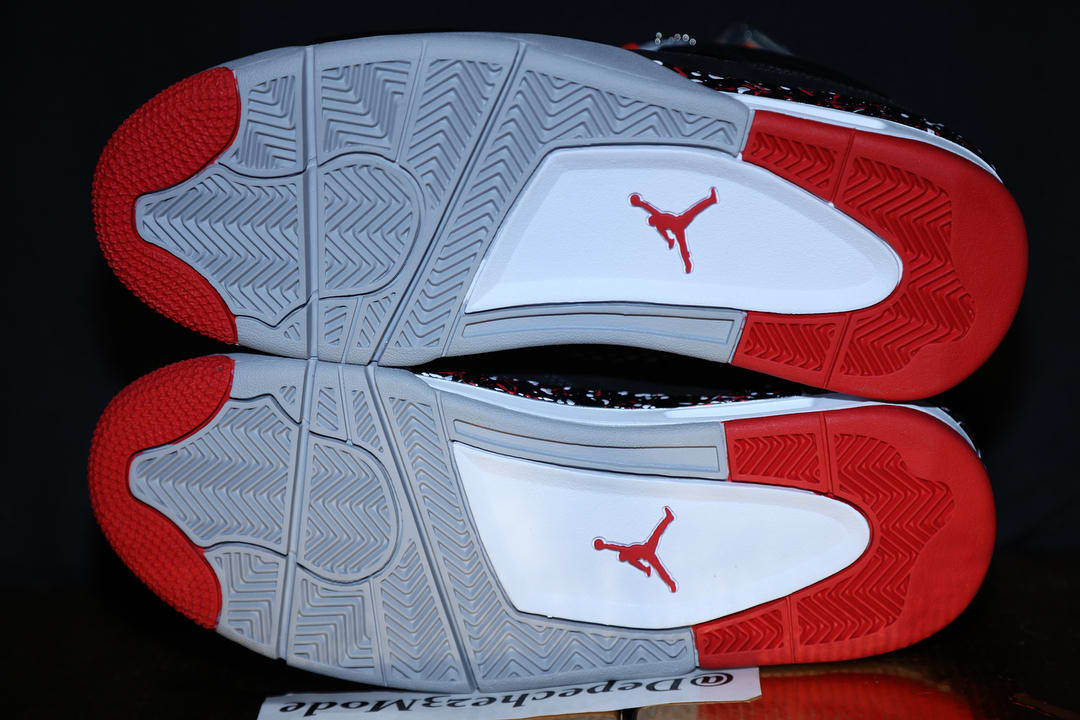 OVO Air Jordan 4 &#x27;Splatter&#x27; (Sole)