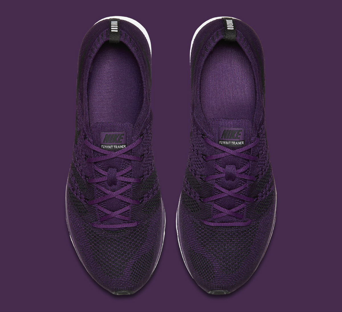 Nike Flyknit Trainer Night Purple Release Date AH8396-500 Top