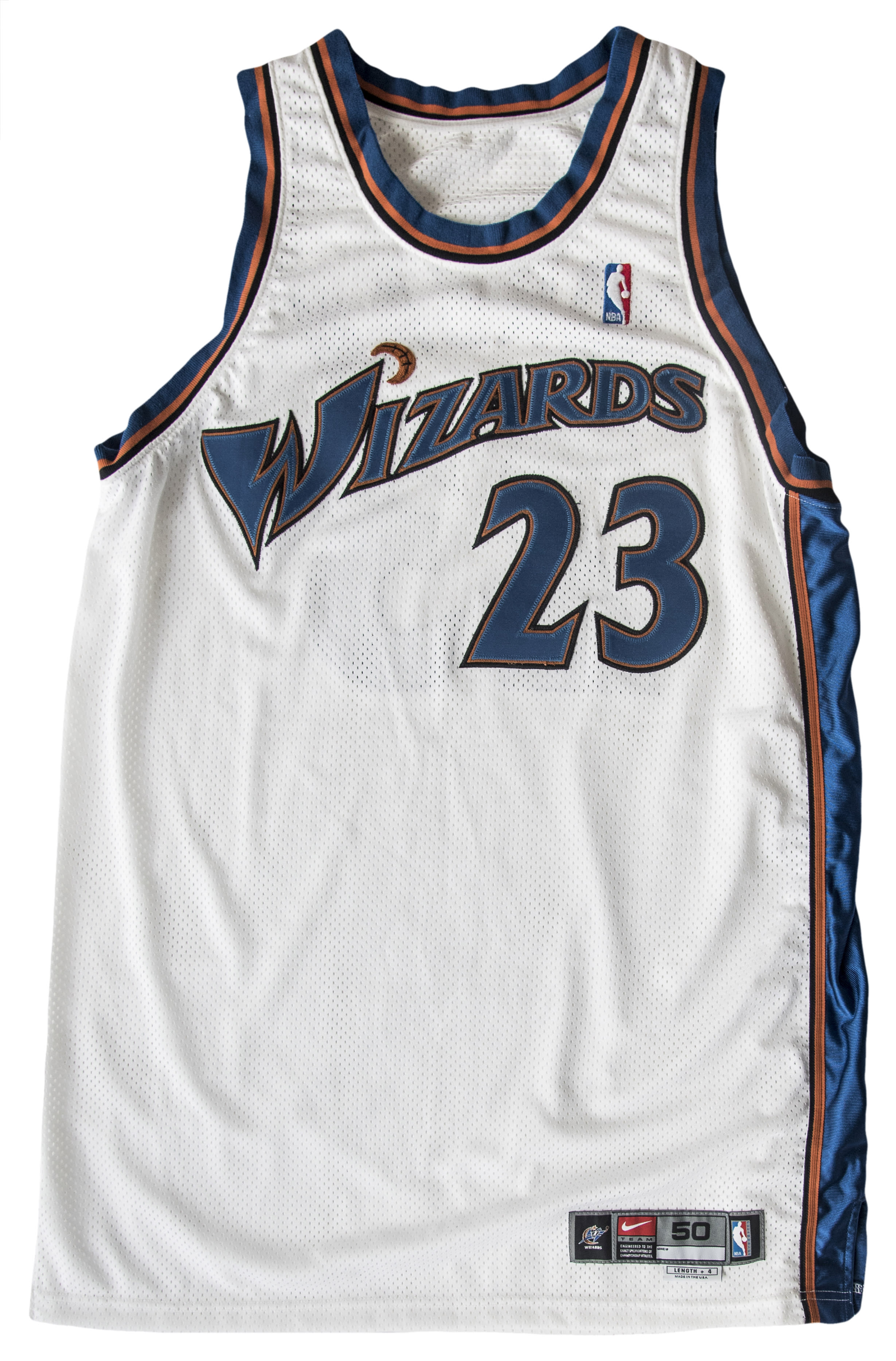 Michael Jordan Washington Wizards Jersey (Front)
