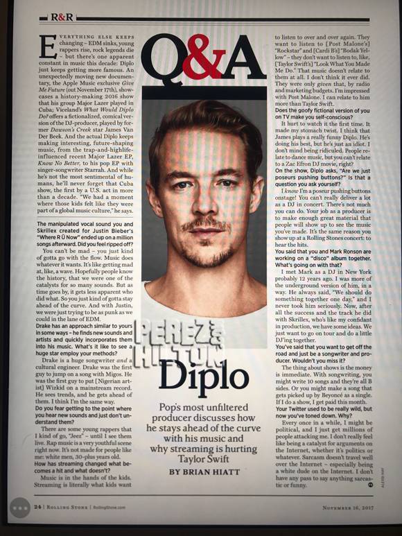 Diplo Thinks Kids Don&#x27;t Want to Listen to Taylor Swift