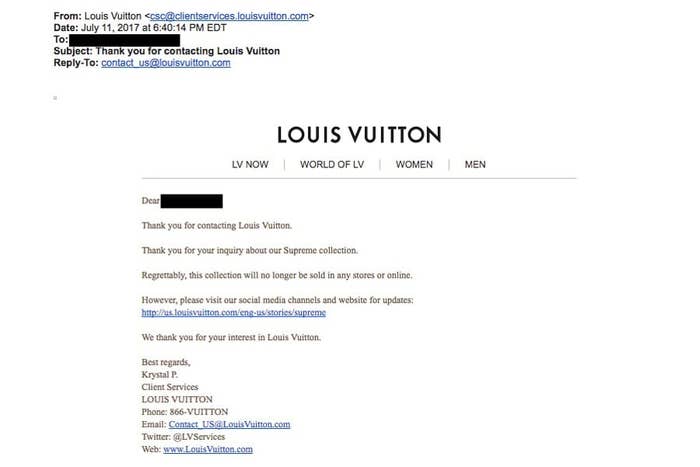 Louis Vuitton x Supreme Fall 2017 Collaboration - Fashionista