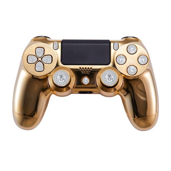 You Can Now Play PS4 With a $14,000 Diamond-Encrusted, Gold-Plated  Controller