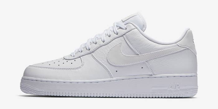 Nike Air Force 1 White Reflective 905345-100 Profile