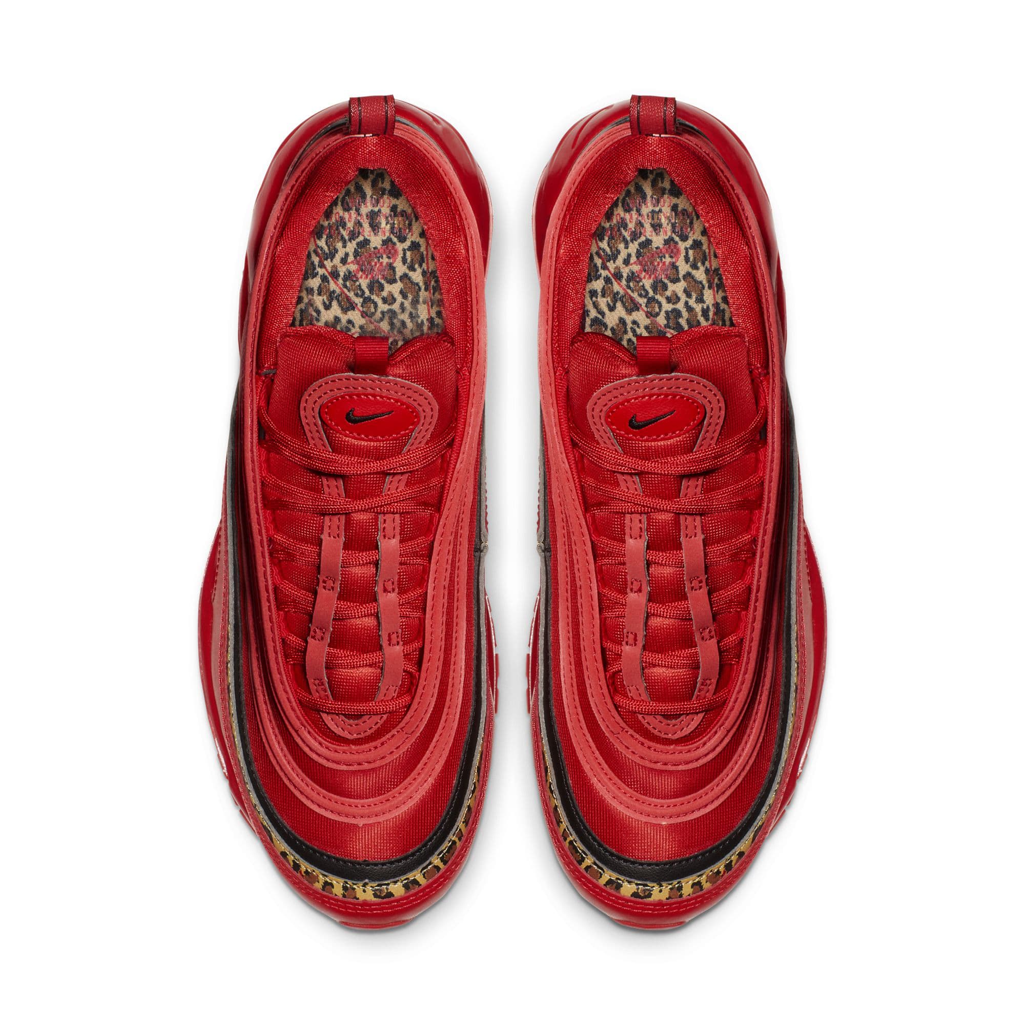 Nike Air Max 97 &#x27;Red/Leopard&#x27; (Top)