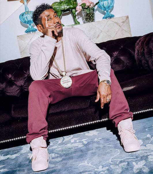 Don C wearing Air Jordan II