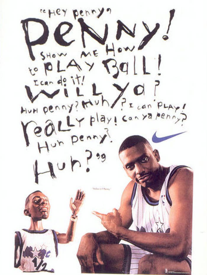 Hey Penny! Nike Poster