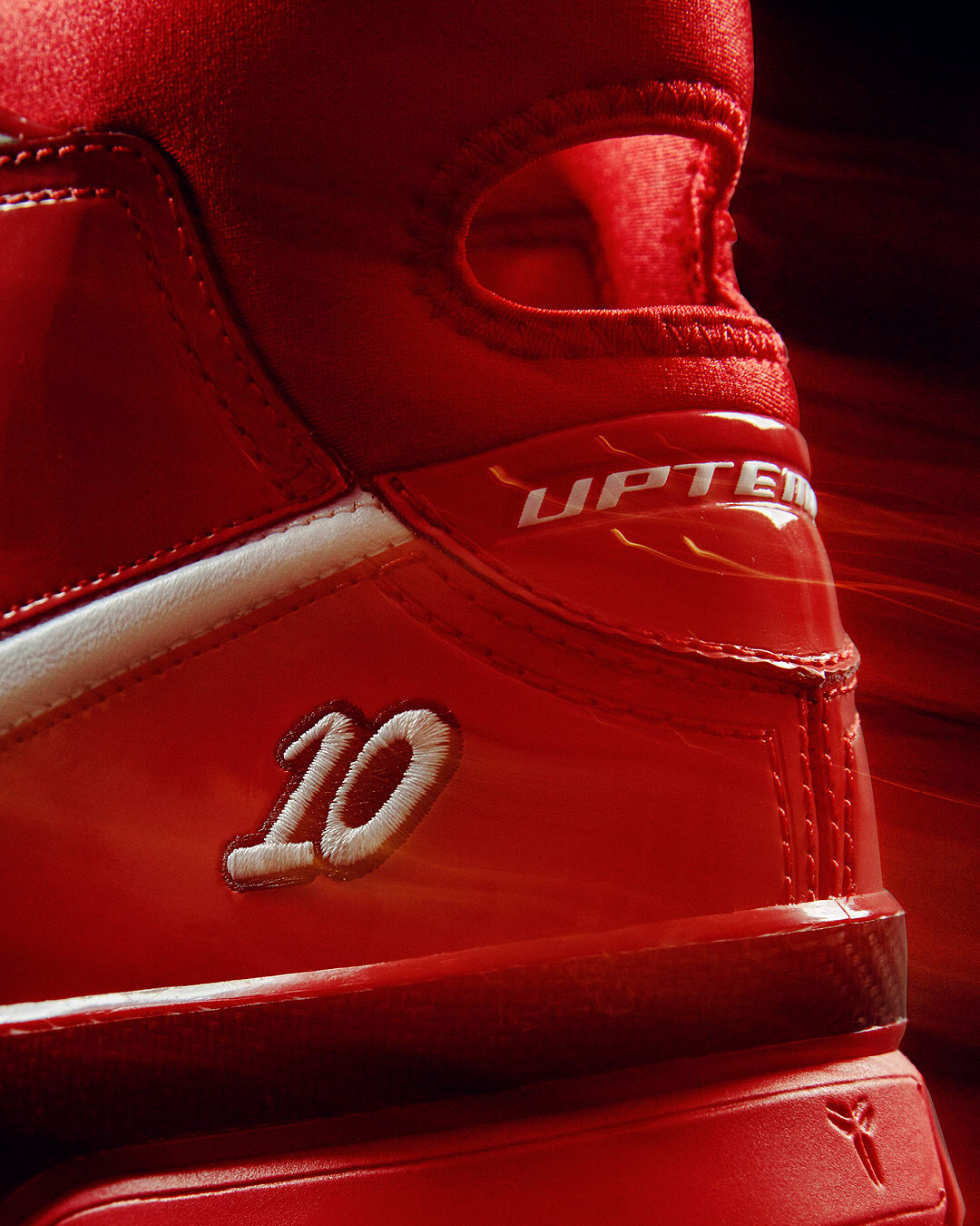 DeMar DeRozan Nike Zoom Kobe 1 Proto Red PE Release Date Heel