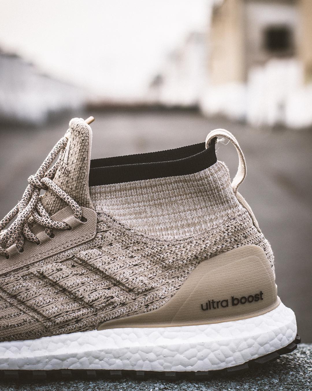 Adidas Ultra Boost ATR Mid Khaki Release Date Collar