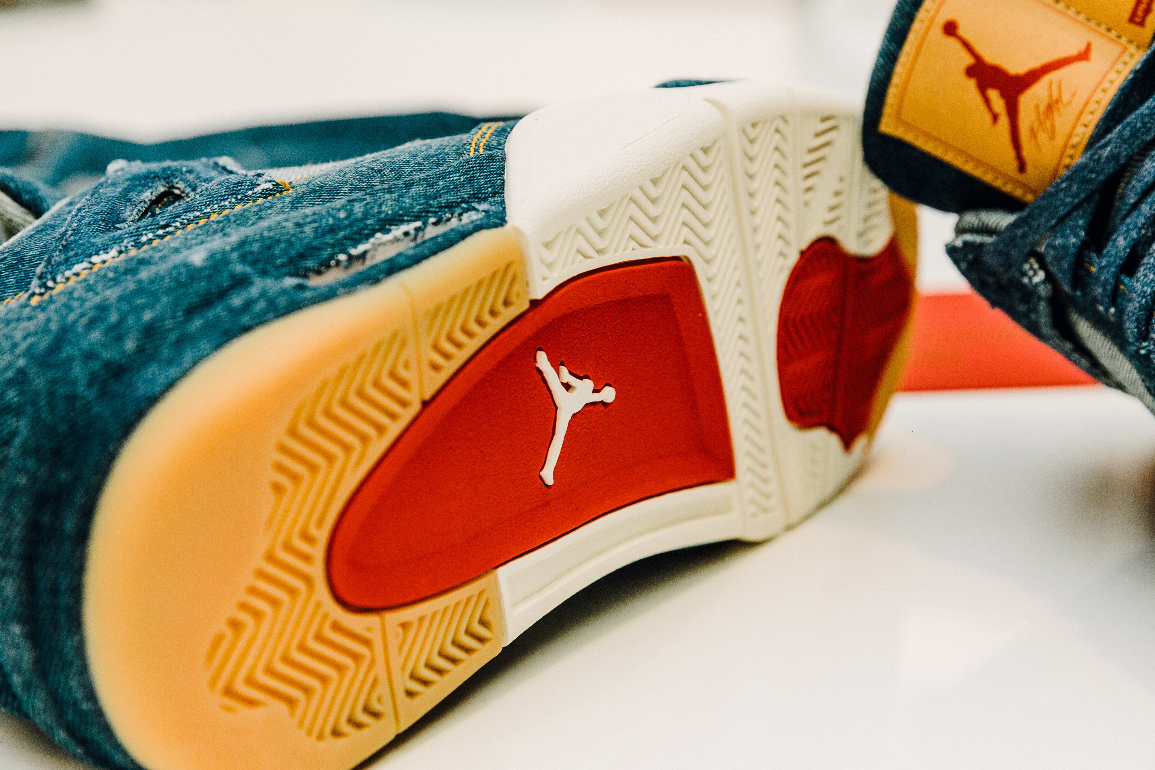 Jordan Brand And Levi&#x27;s® Unveil Air Jordan IV &amp; Trucker Jacket Collaboration