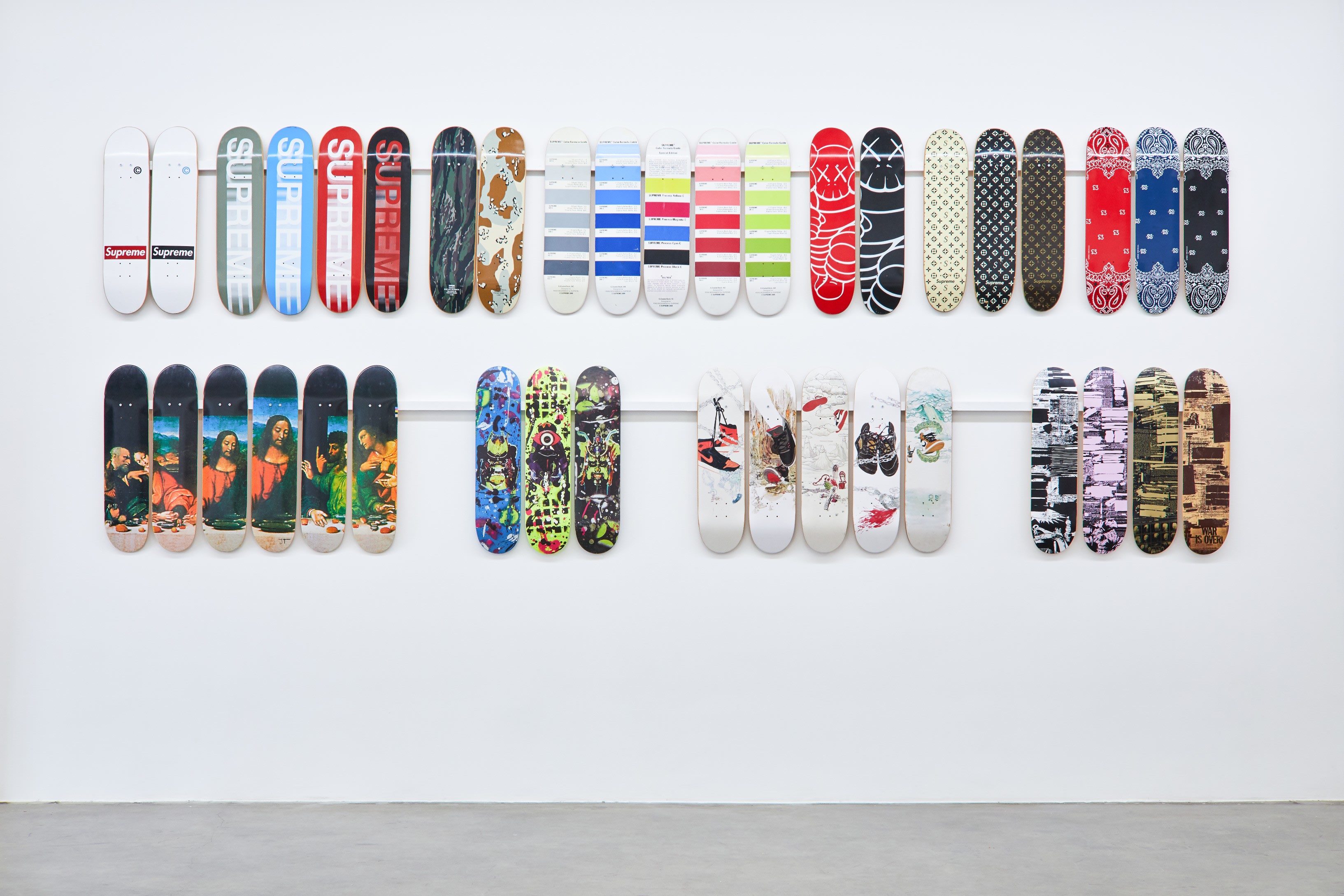 The Entire Supreme Skate Deck Collection Is About To Be Auctioned