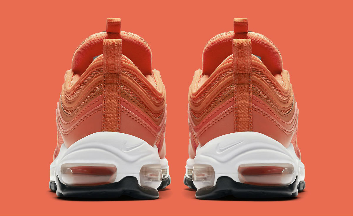 Nike Air Max 97 Safety Orange Release Date 921733-800 Heel