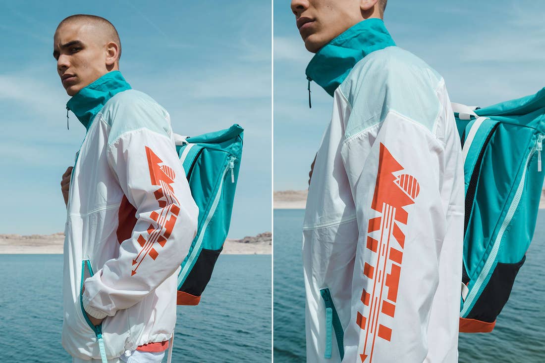 Kith x columbia shop santa anna windbreaker