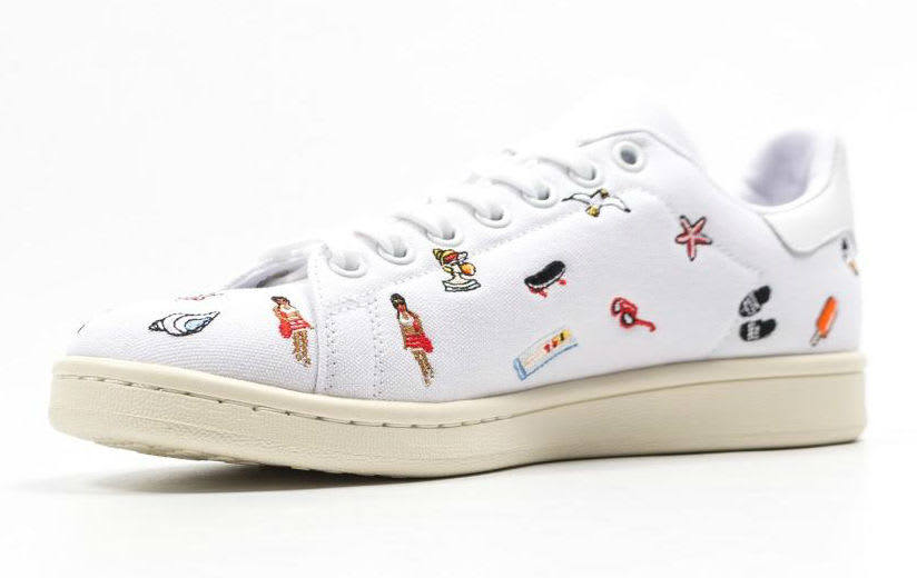 Adidas Stan Smith Summer Canvas Release Date Medial BZ0392