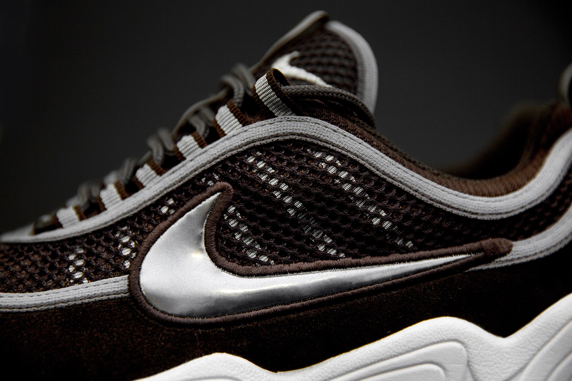 size? exclusive Nike Zoom Spiridon &#x27;Brown&#x27; (Lateral 2)