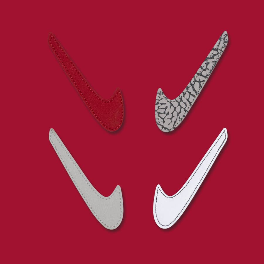 Jordan 3 online with nike swoosh
