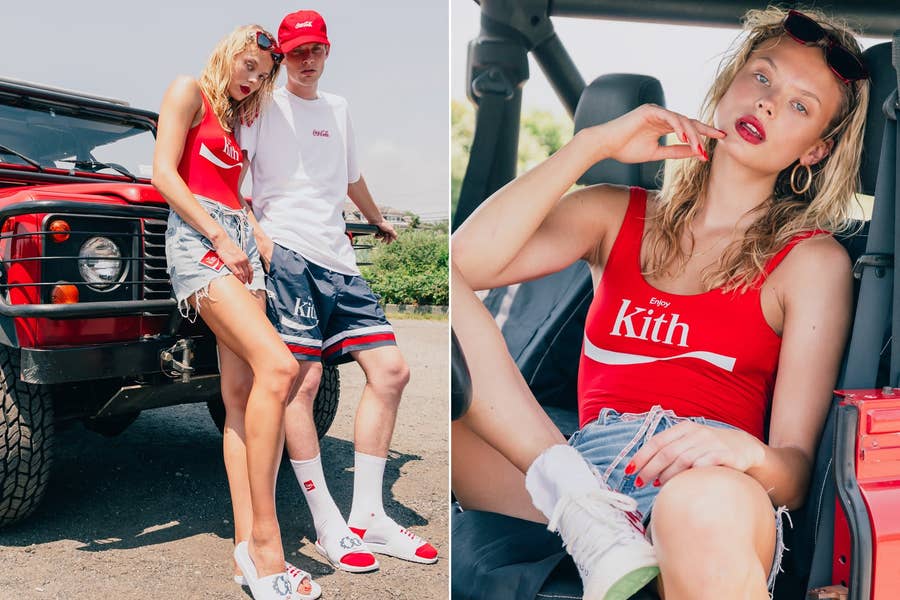 Kith x coca on sale cola